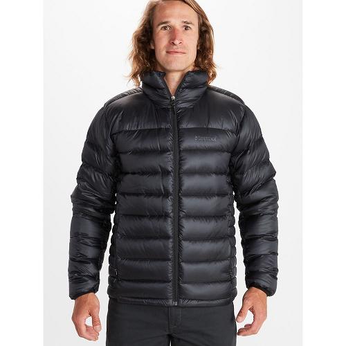 Marmot Hype Jackets - Mens Down Jacket Black CA8625794 Canada